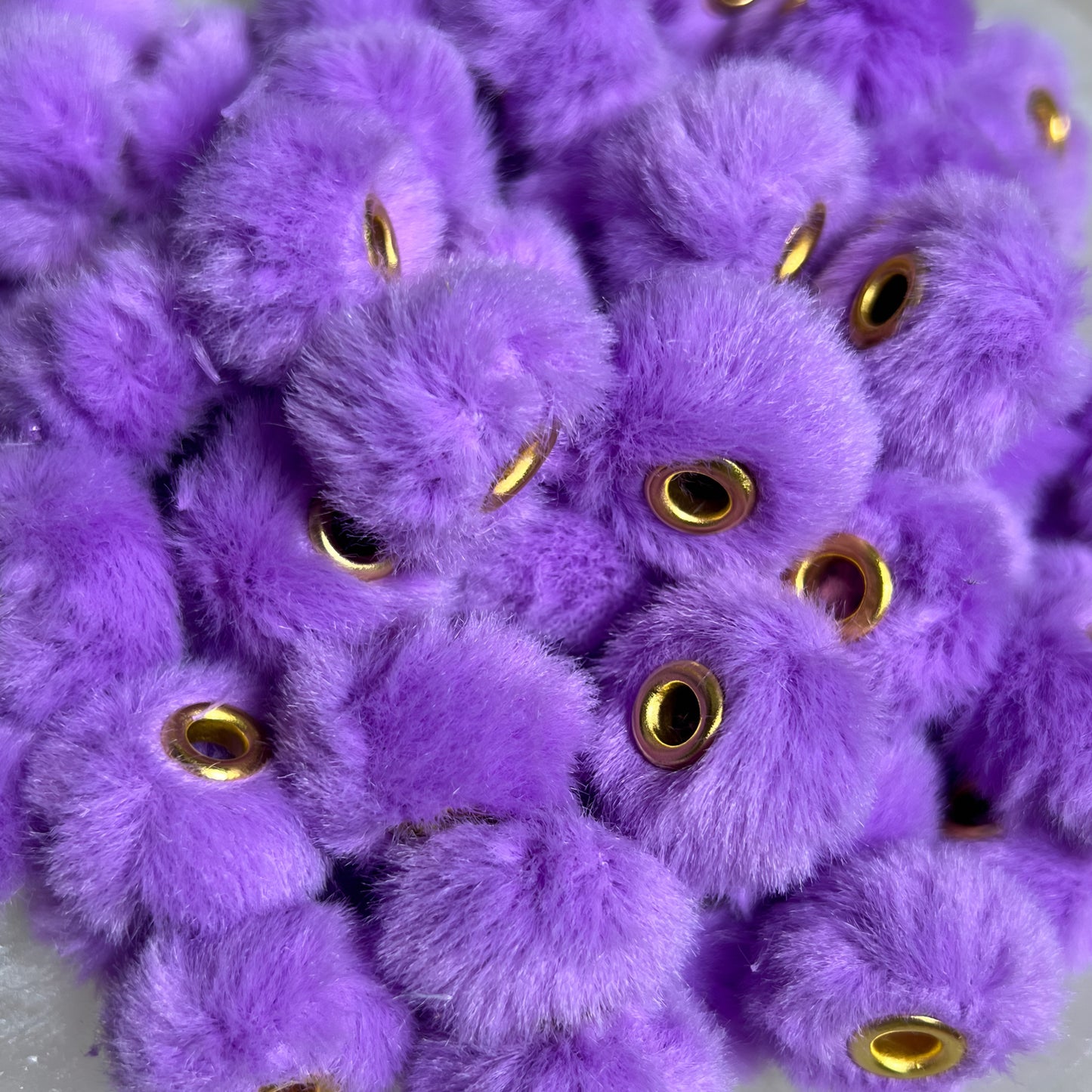 Fuzzy Spacer Beads