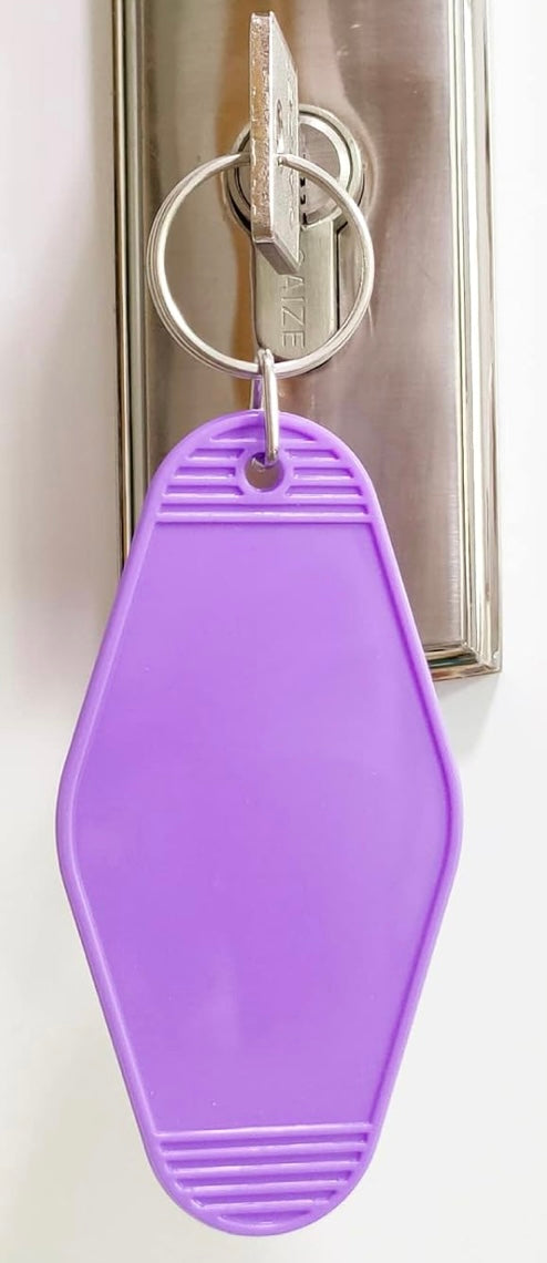 Retro Motel Keychain