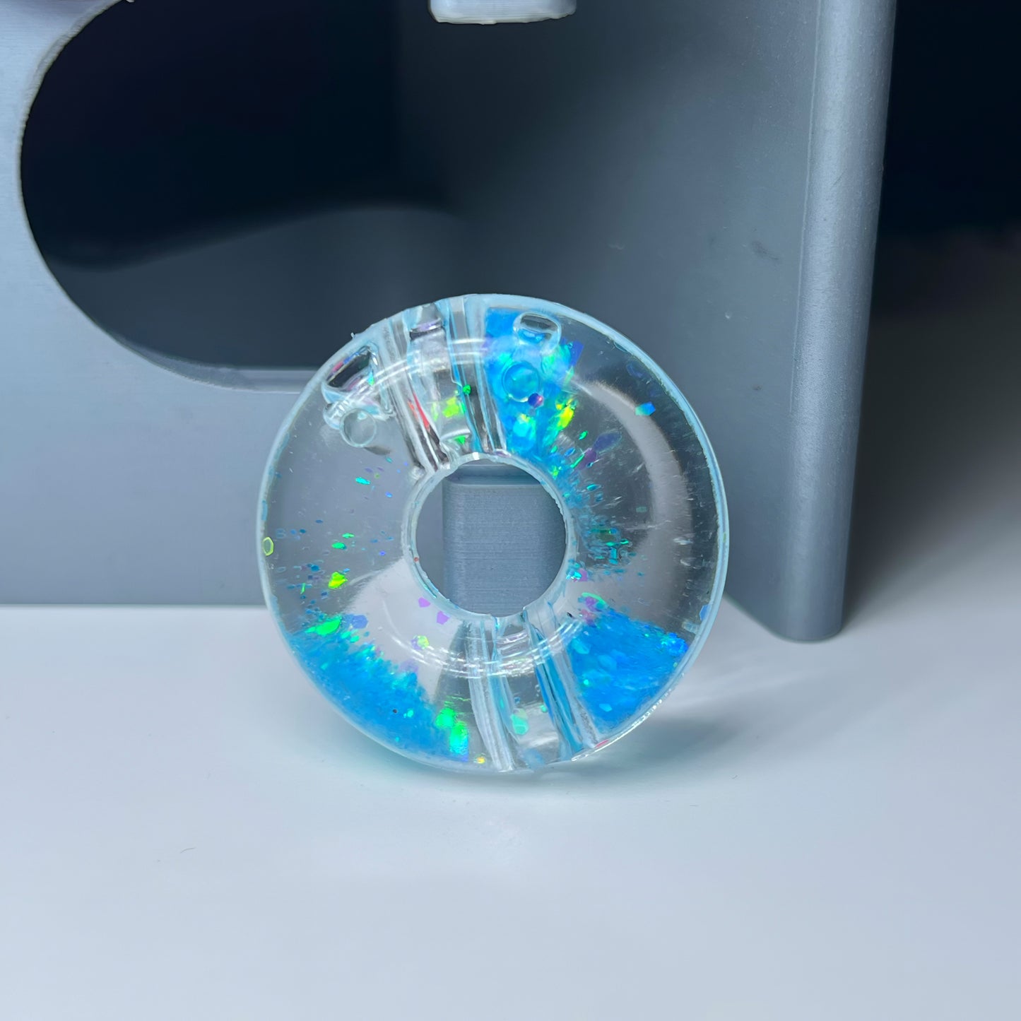 Water Donut Floaty Acrylic Bead Mix