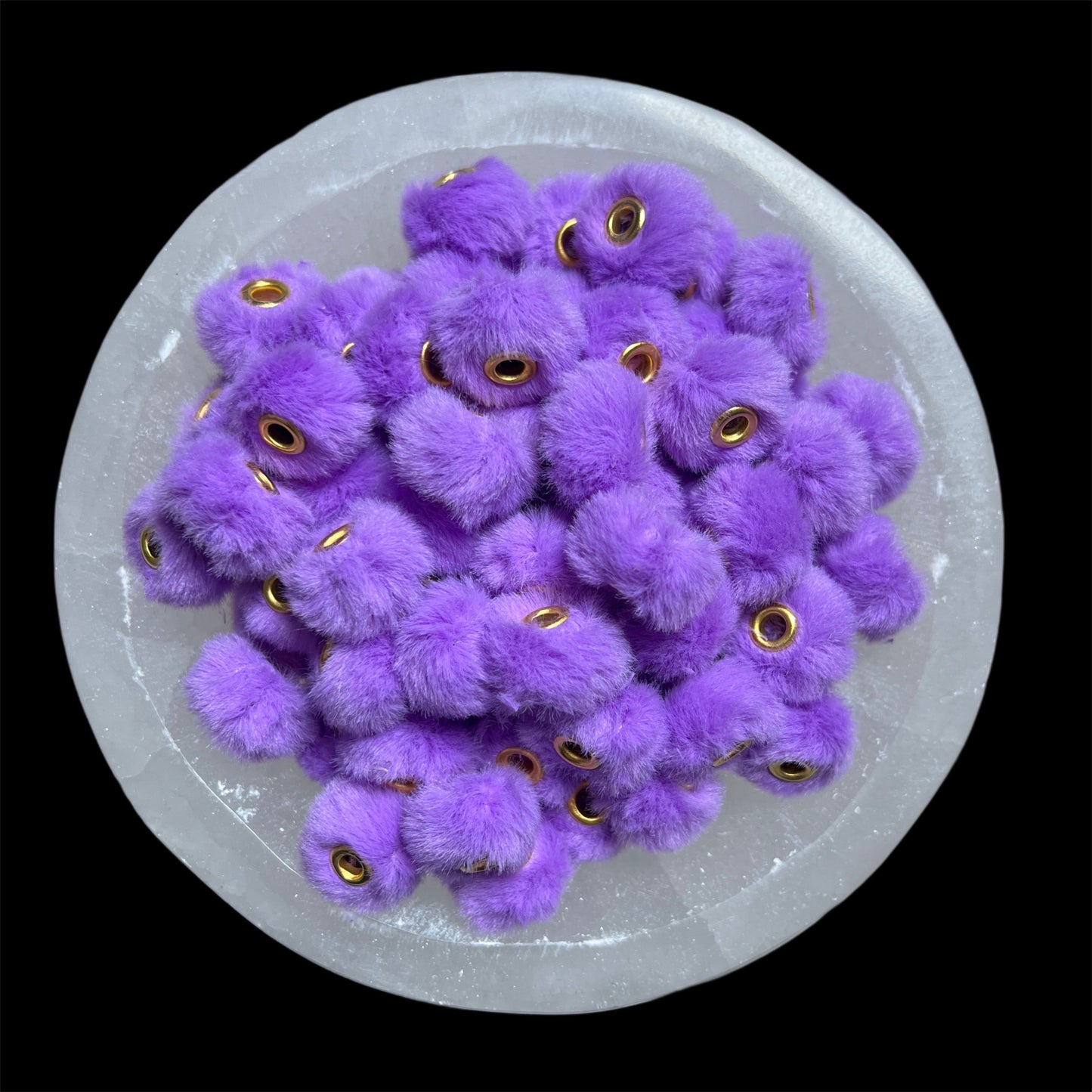 Fuzzy Spacer Beads