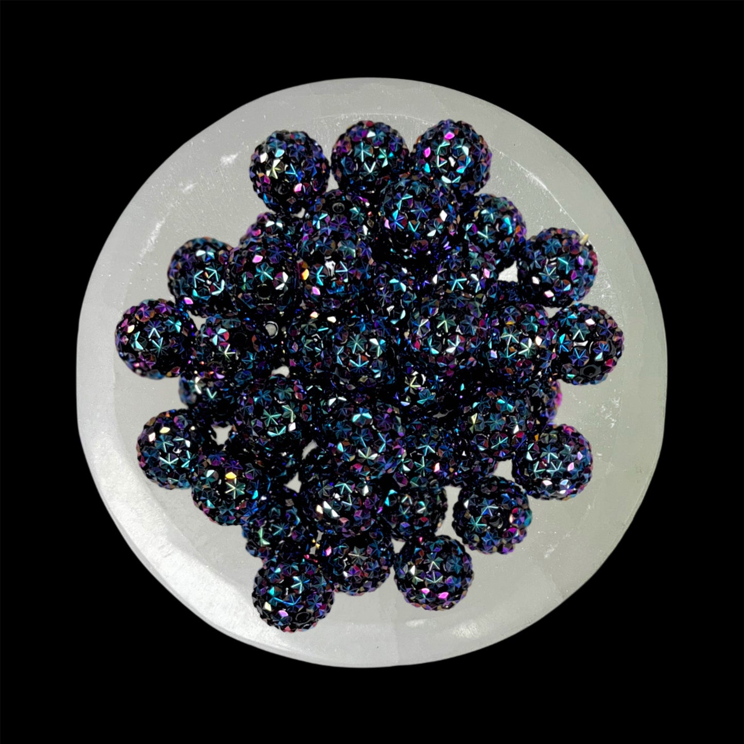 "Aurora" Rhinestone Acrylic Bead (1 Count)
