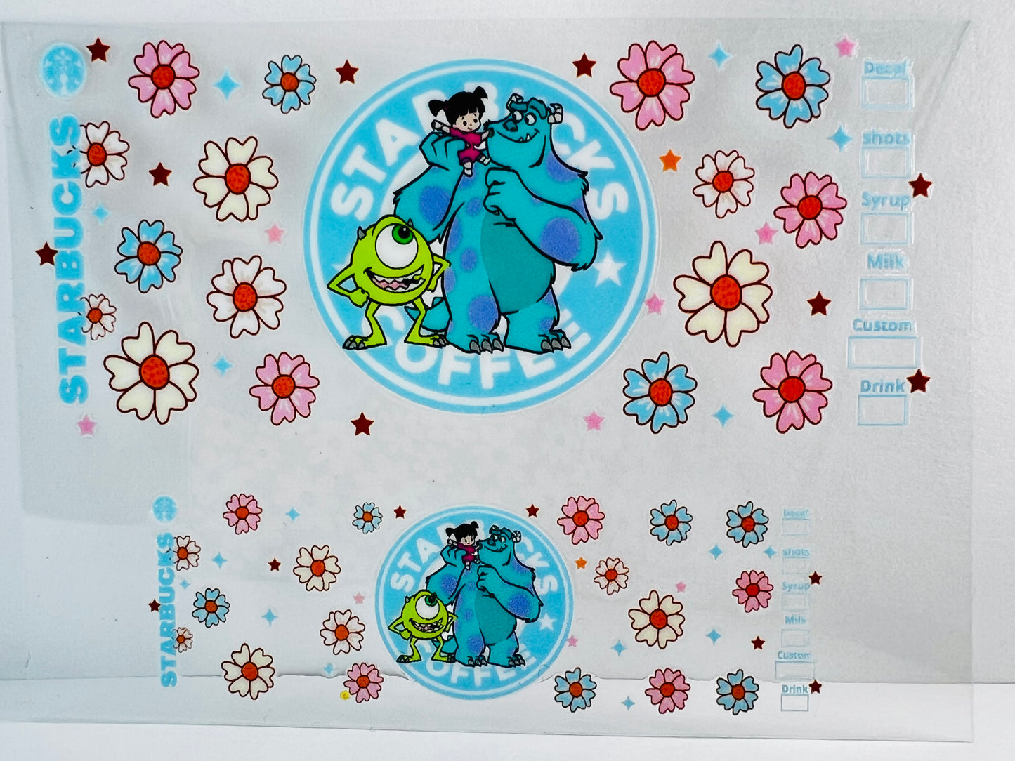 Mini Cup Wraps "DISNEY INSPIRED" #3