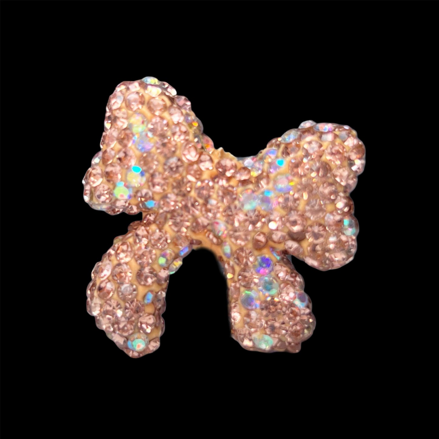 Bow Rhinestone Bead