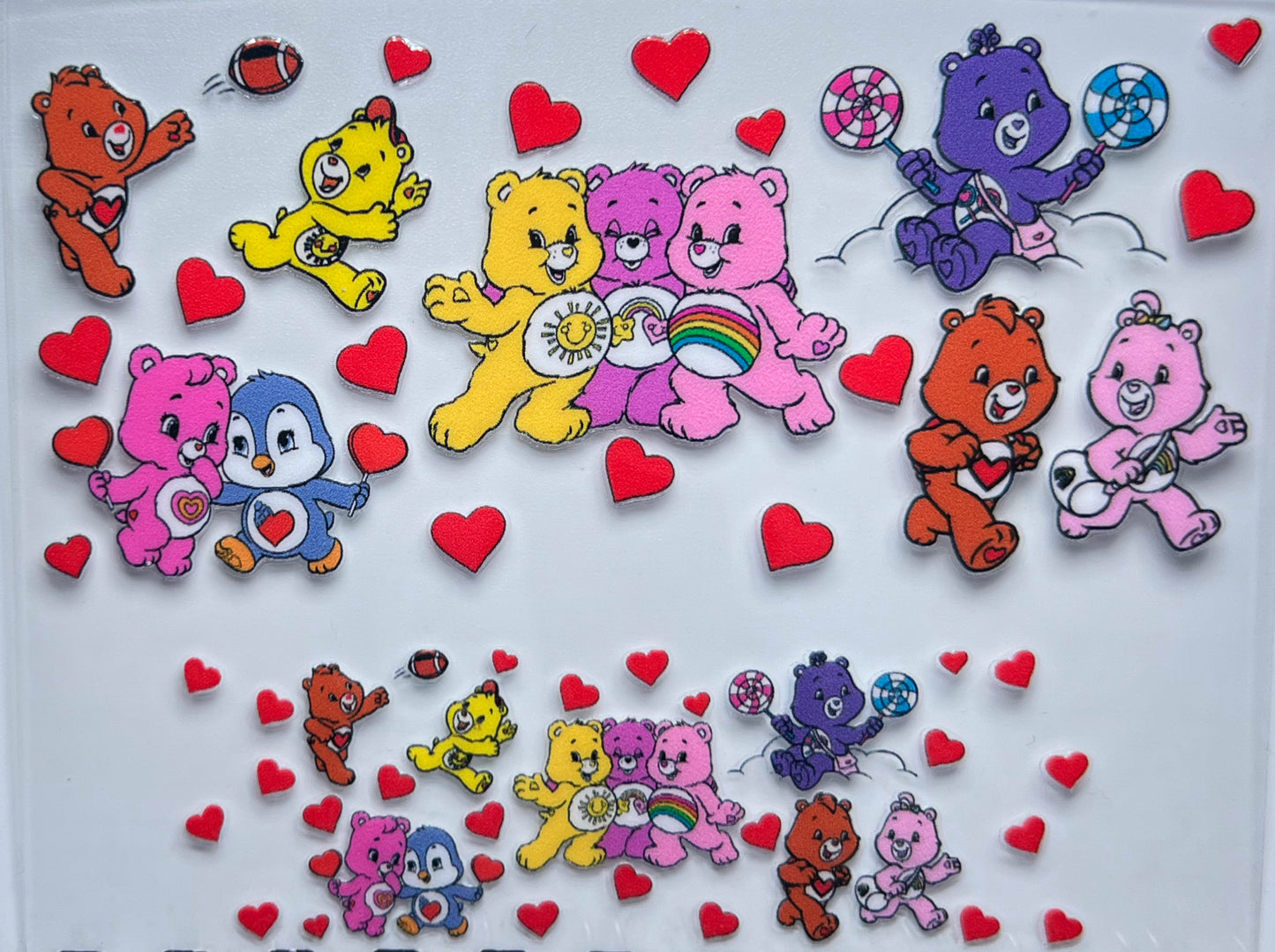 Mini Cup Wraps "CAREBEAR"