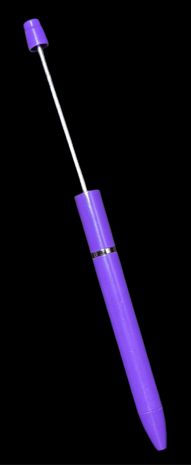 "Purple" Bead-able NEW Pen Design