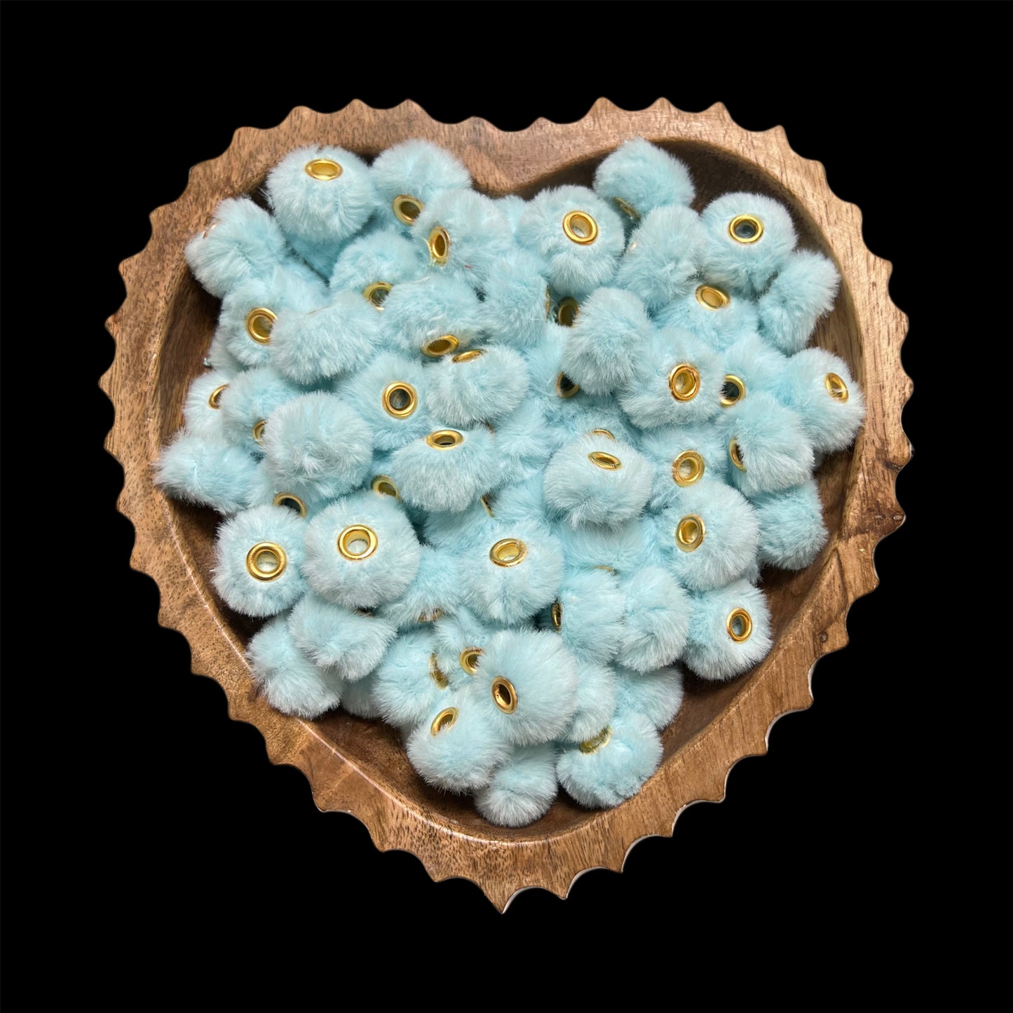 Fuzzy Spacer Beads