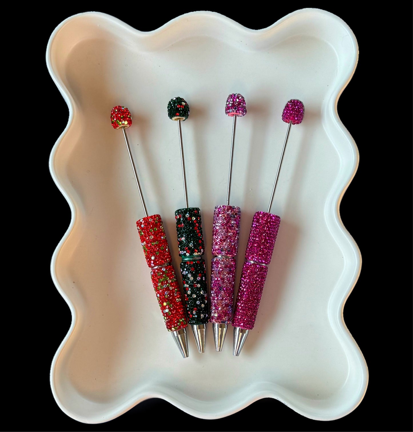 Fancy Rhinestone Bead-able Pens #11