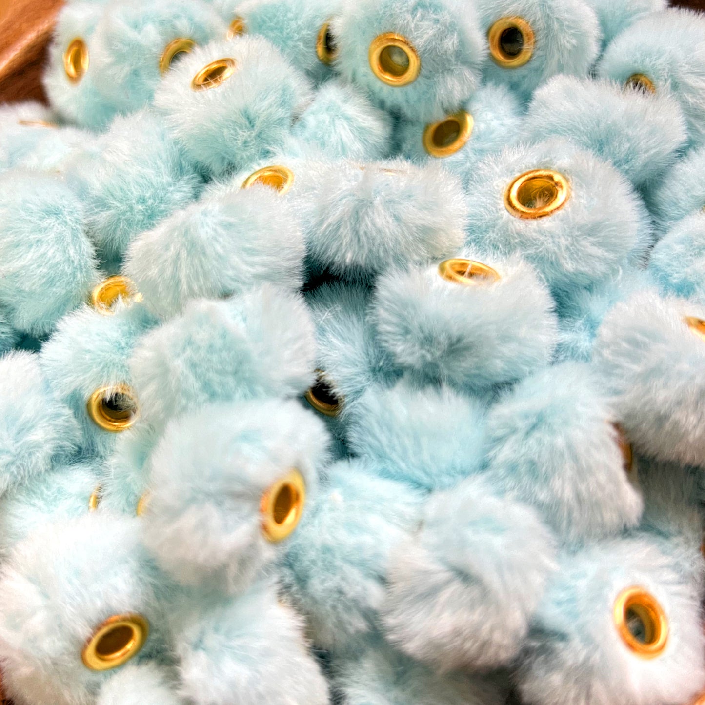 Fuzzy Spacer Beads