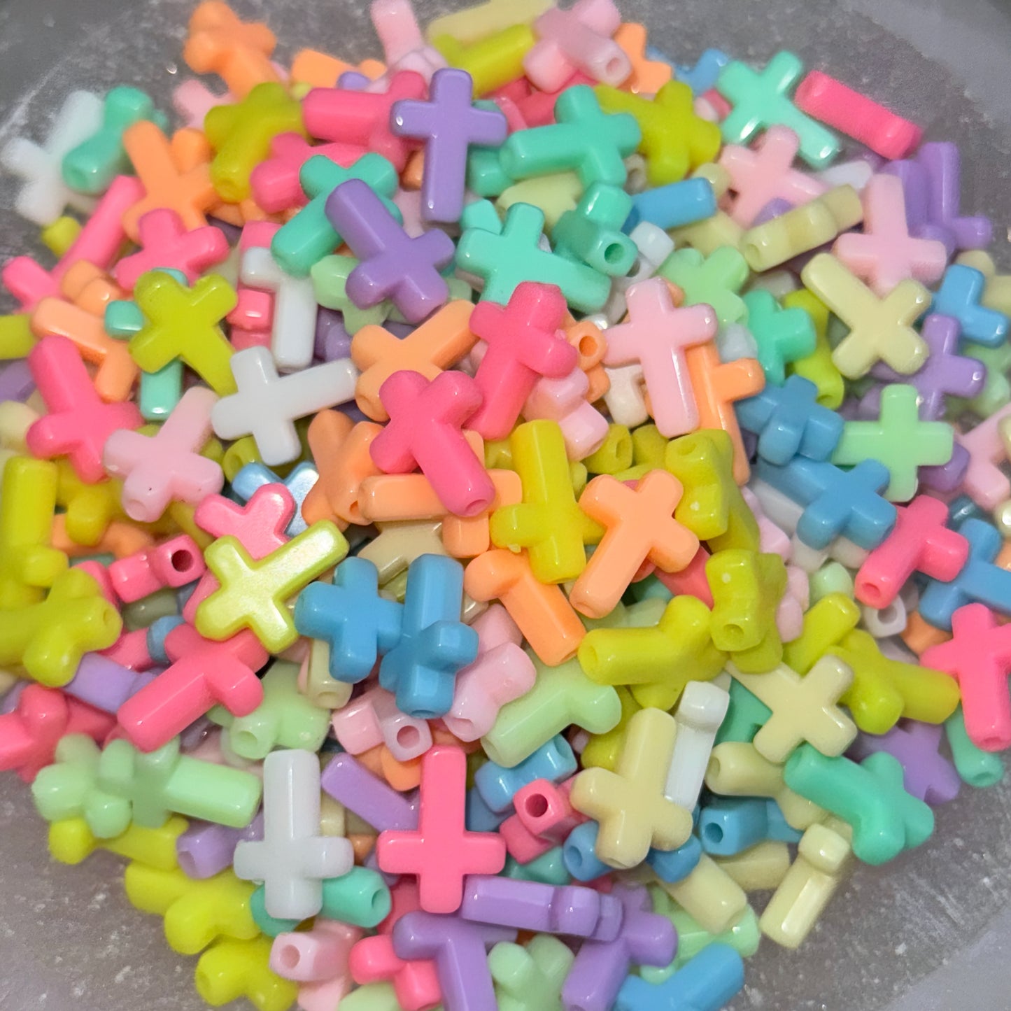 Bight Cross Beads