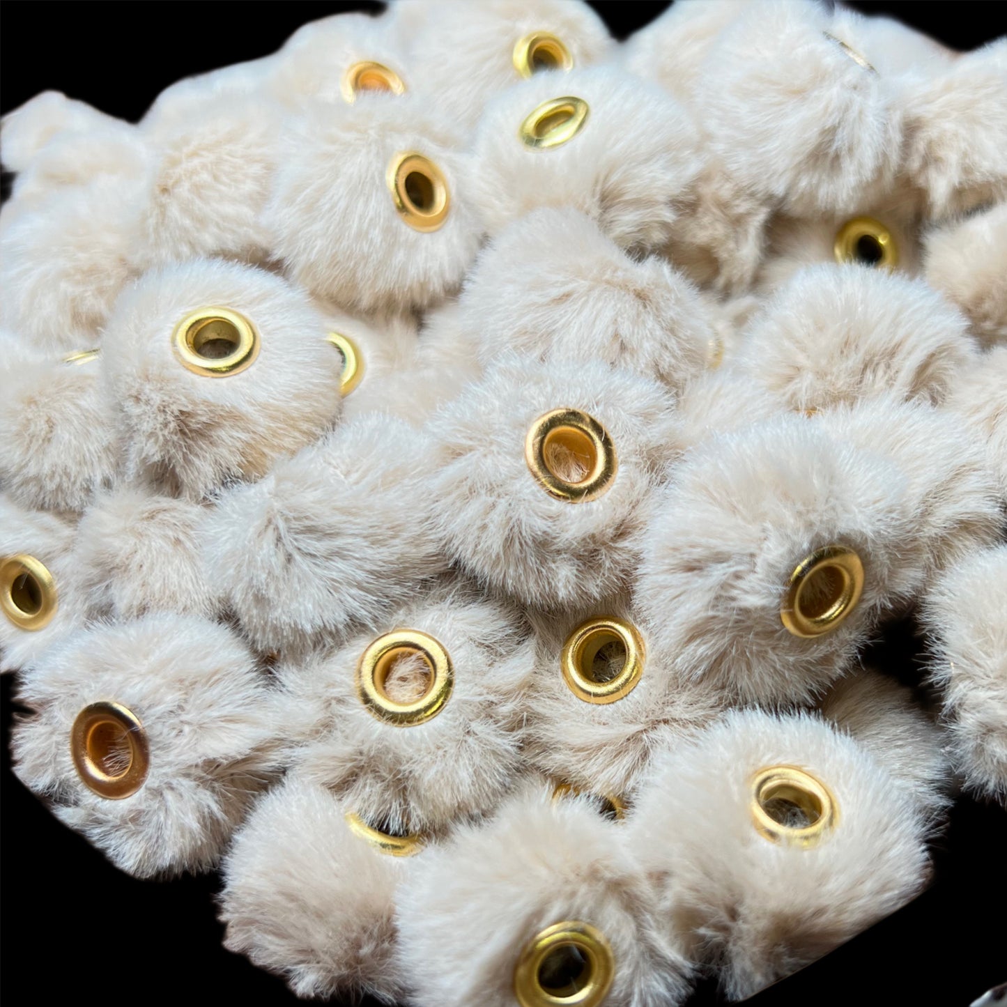 Fuzzy Spacer Beads