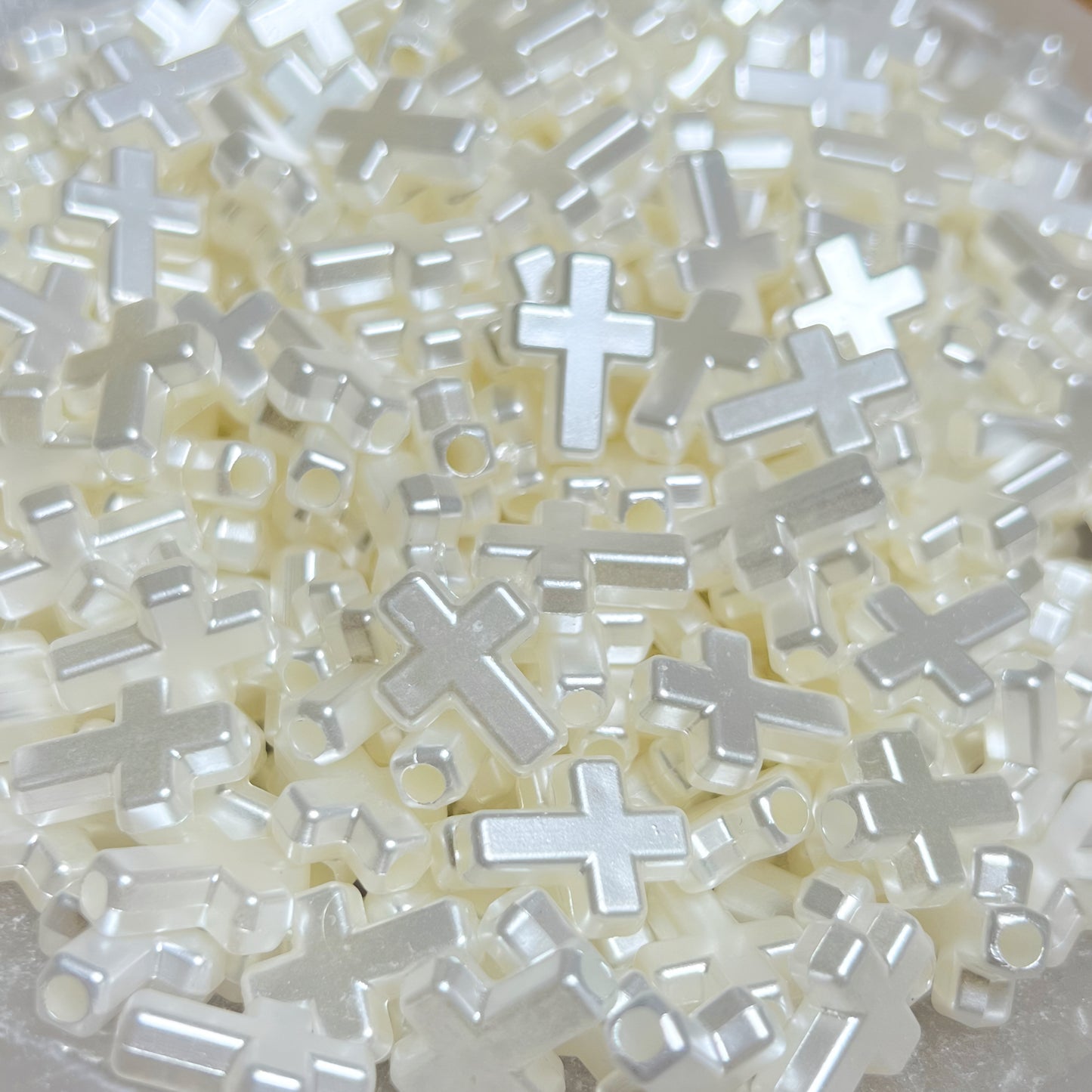 Pearl Cross Beads
