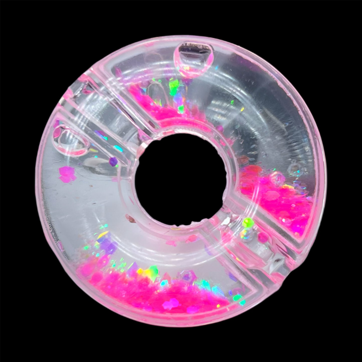 Water Donut Floaty Acrylic Bead Mix