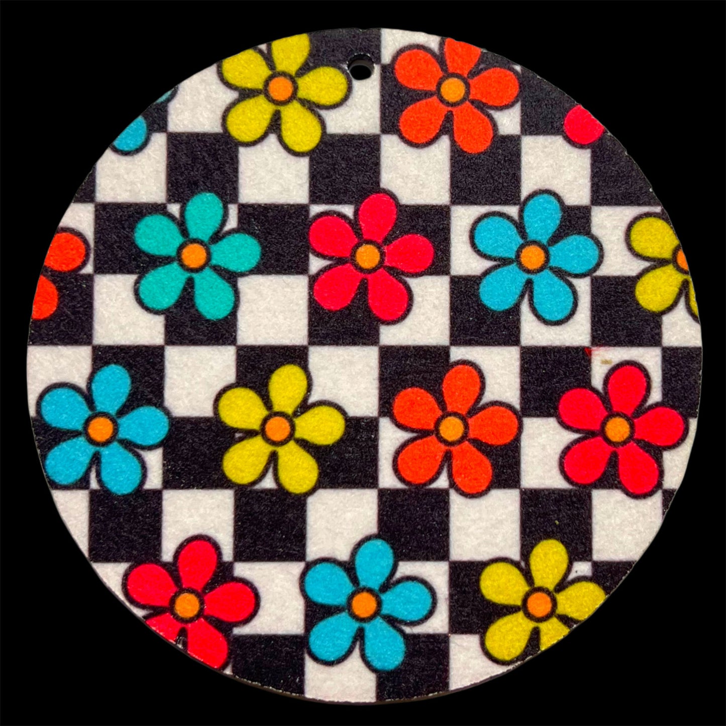 Daisy Checkered Freshie