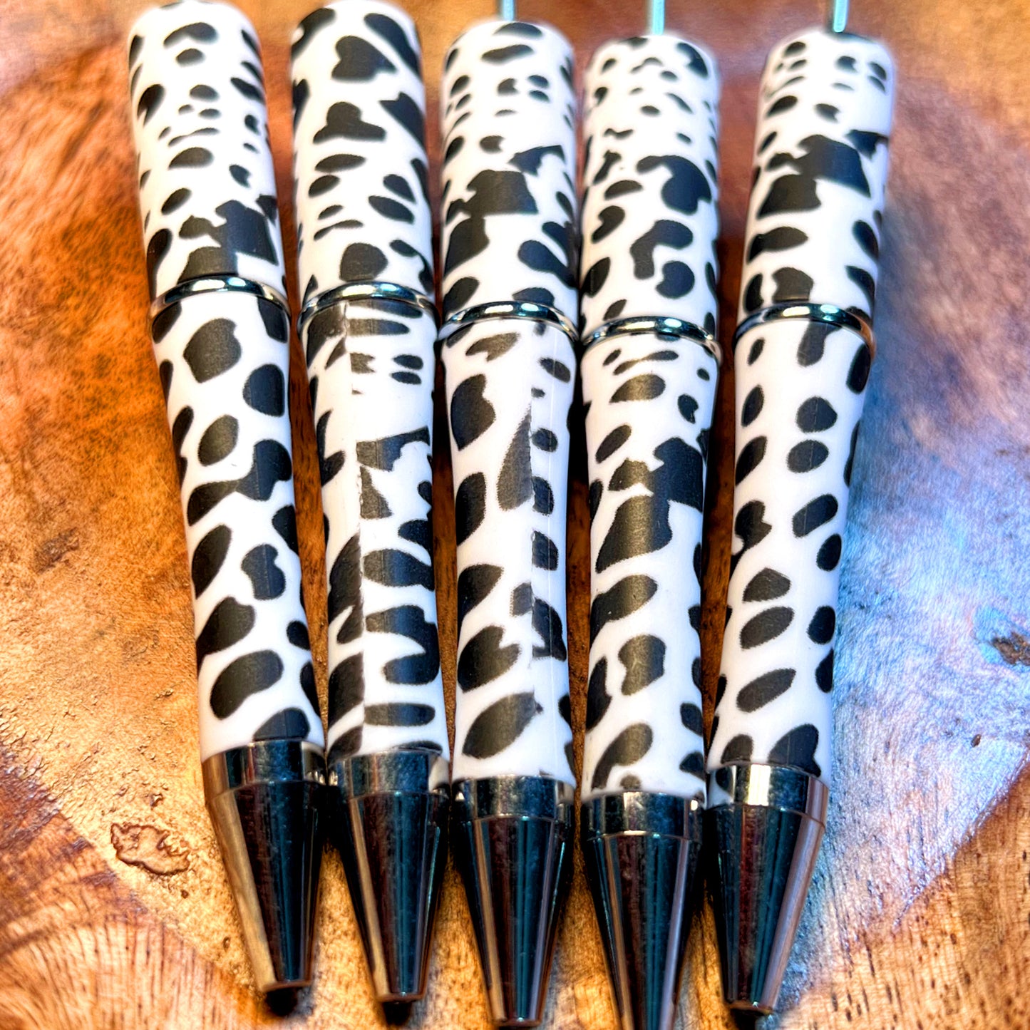 Spotted Cow Beadable Pens