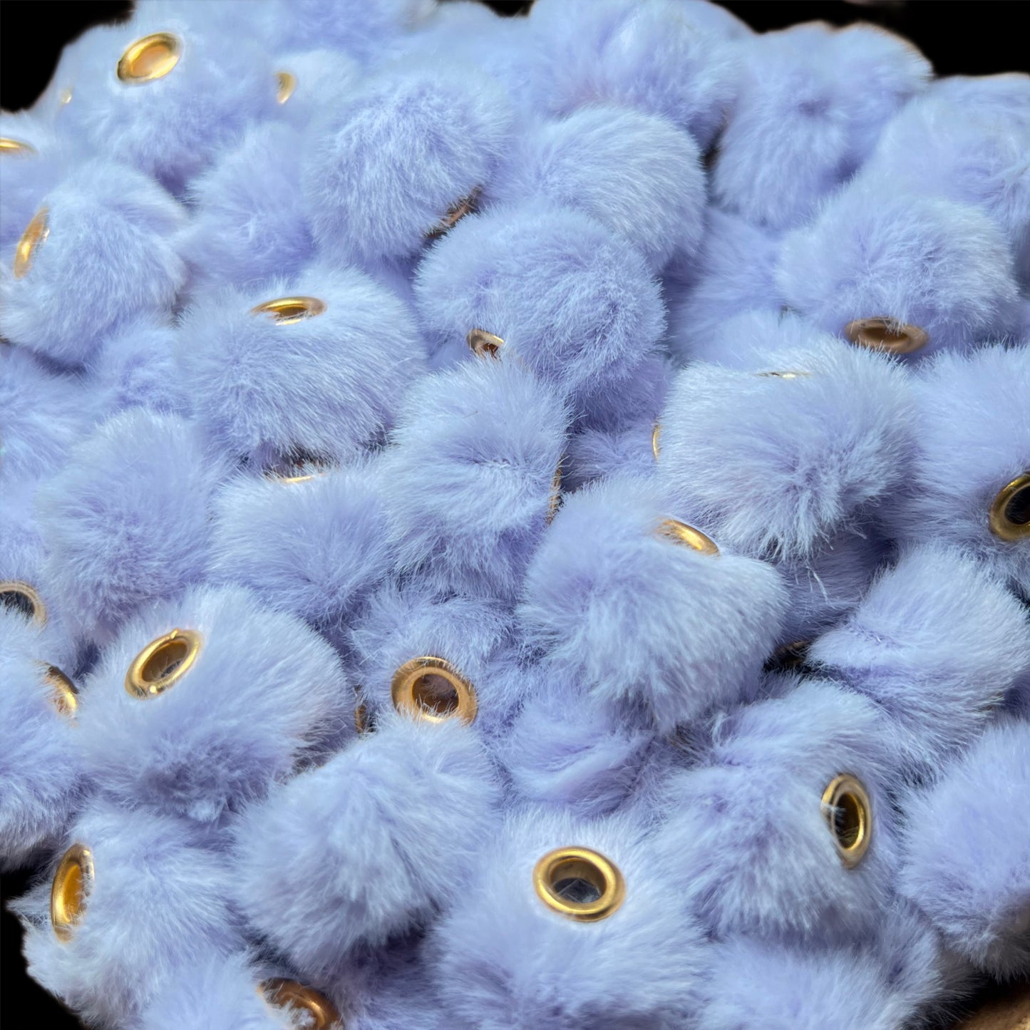 Fuzzy Spacer Beads