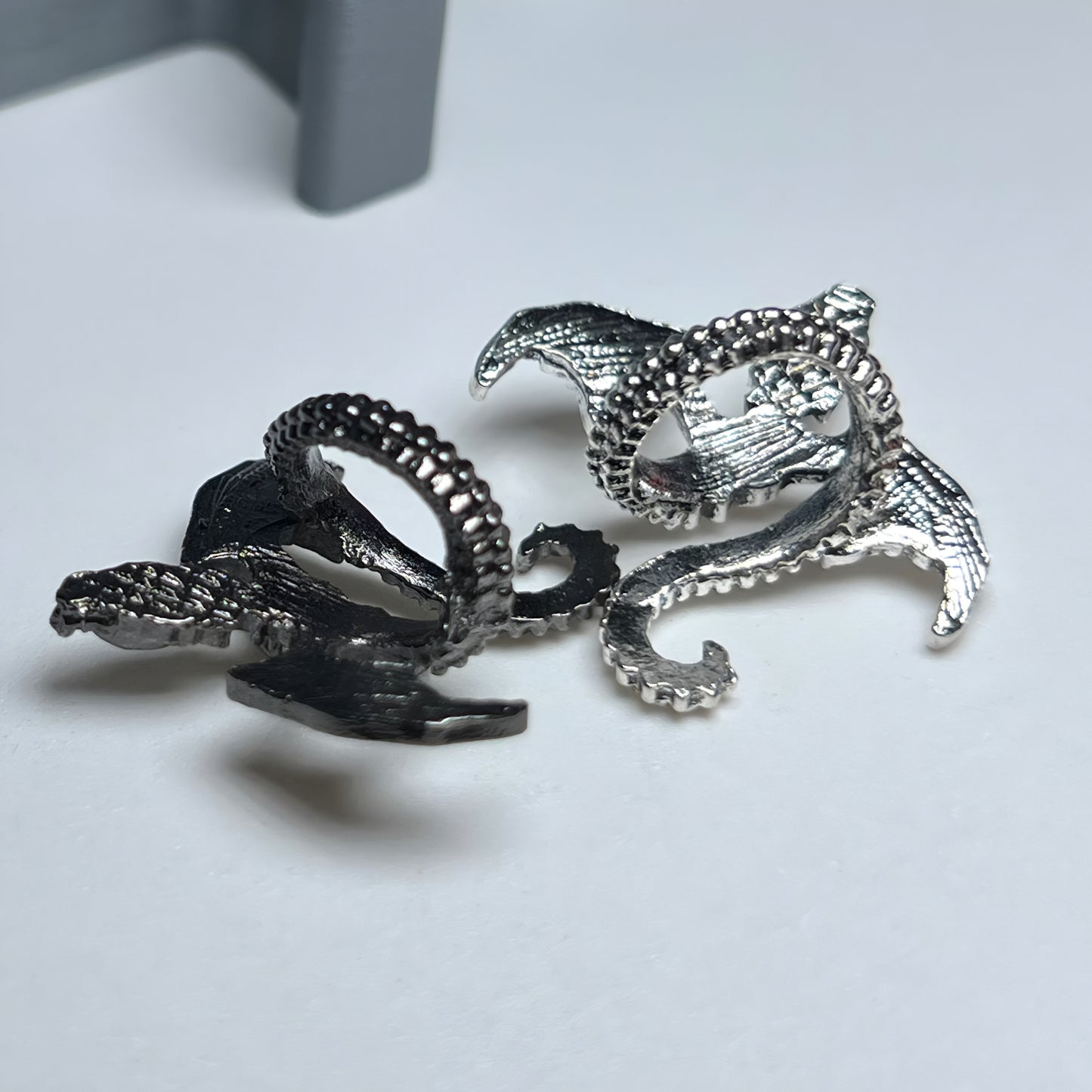 Dragon Wrapped Metal Charm