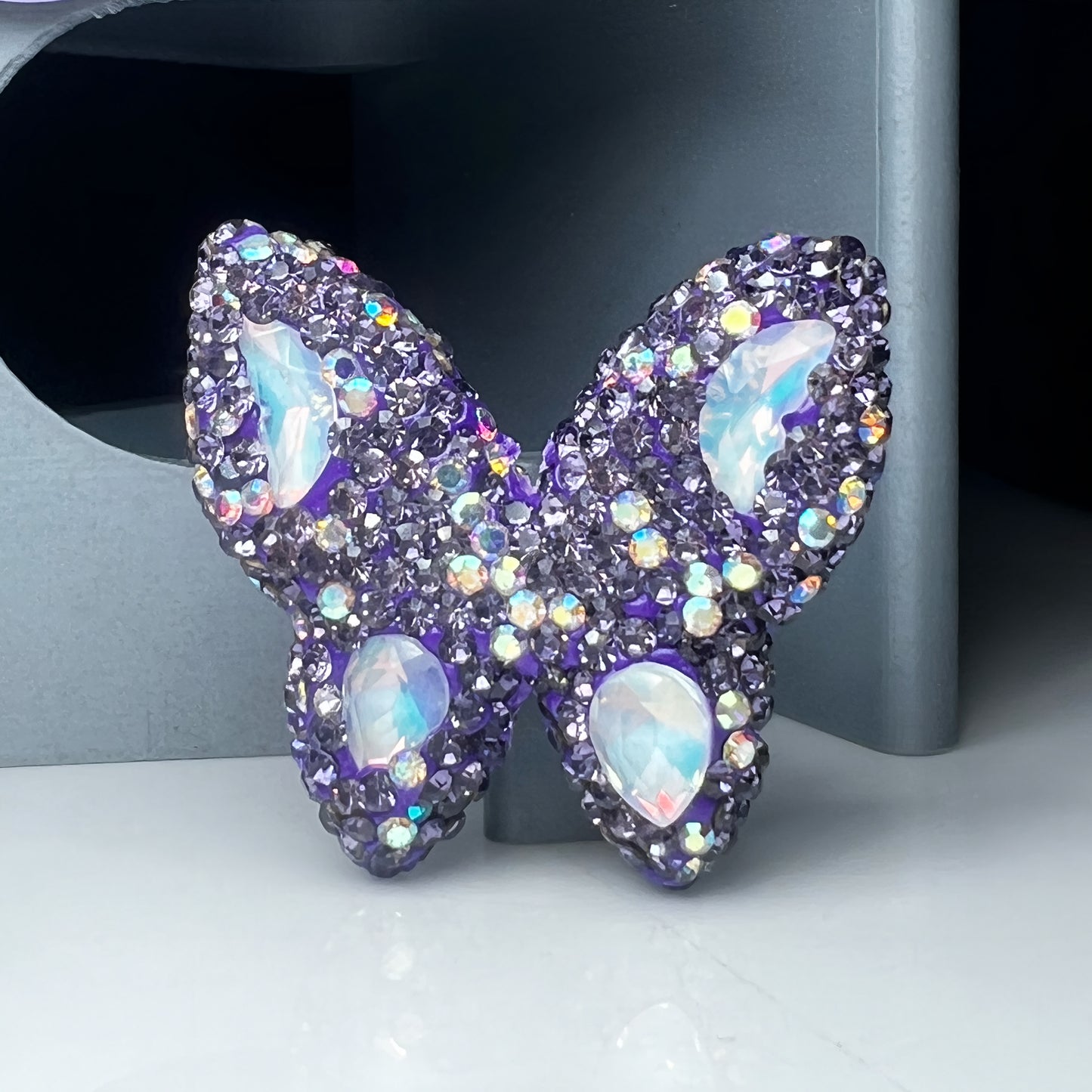 Butterfly Rhinestone Bead