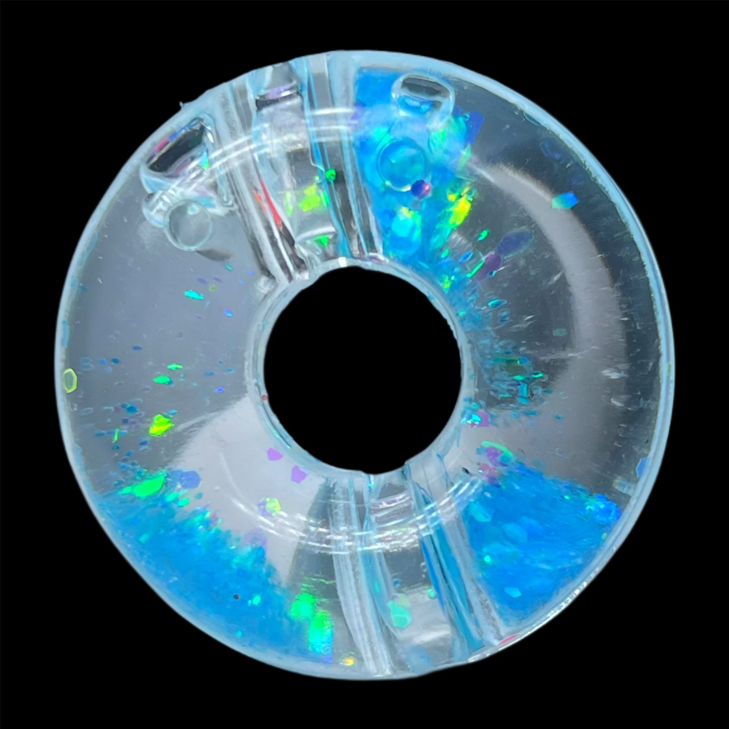 Water Donut Floaty Acrylic Bead Mix