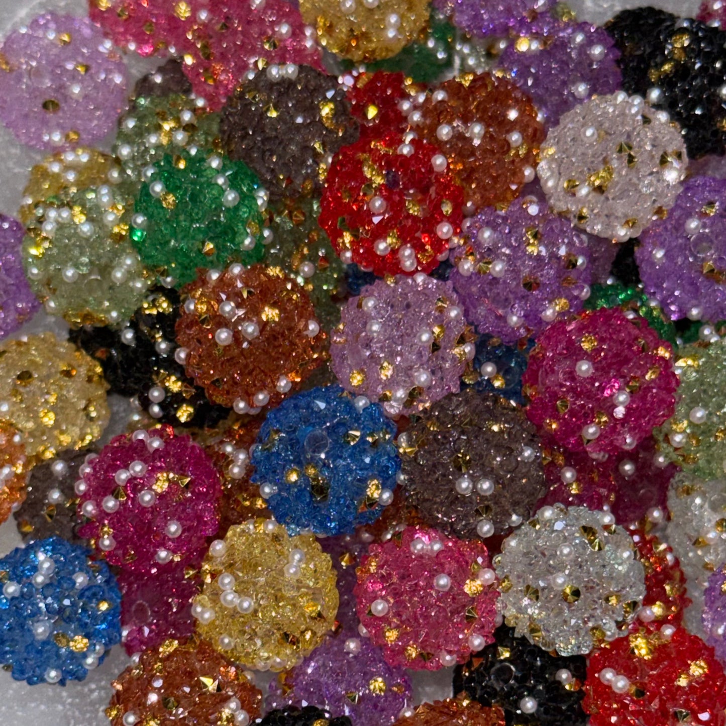 #45 Jelly Sugar Color Mix Acrylic Bead
