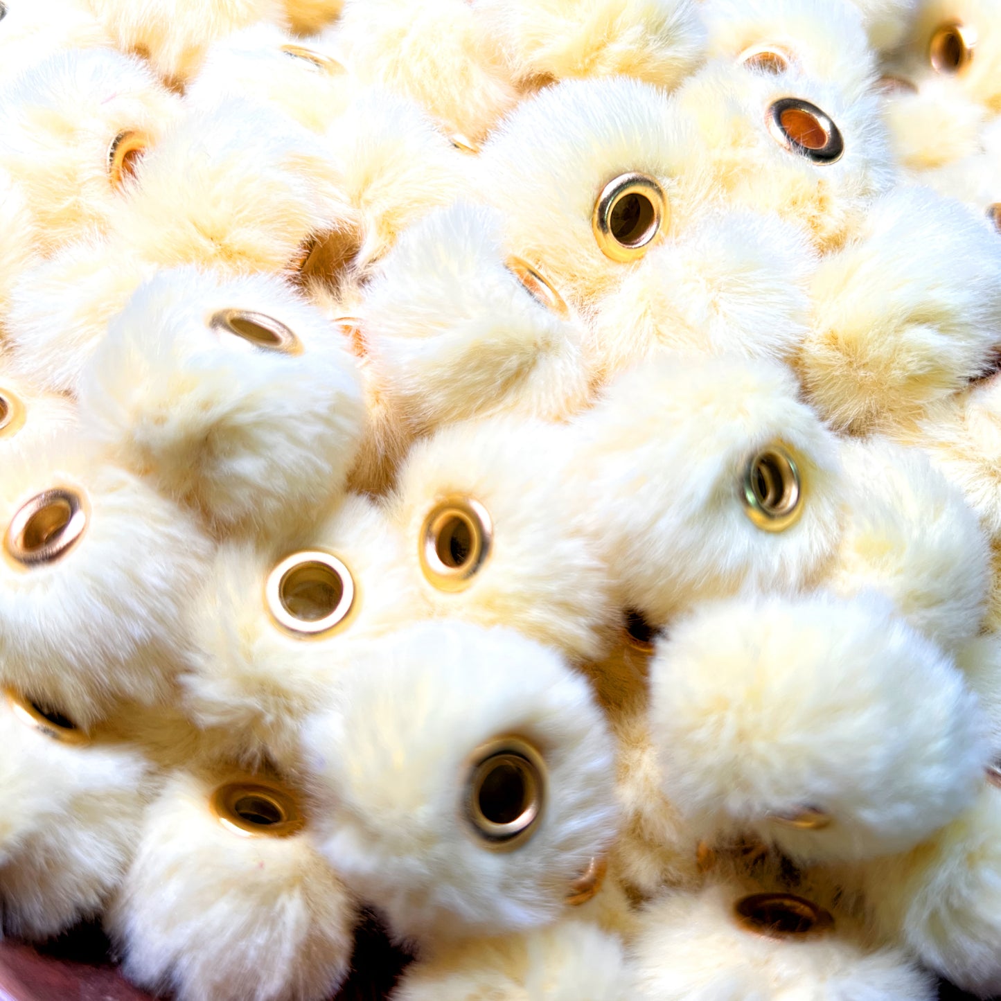 Fuzzy Spacer Beads
