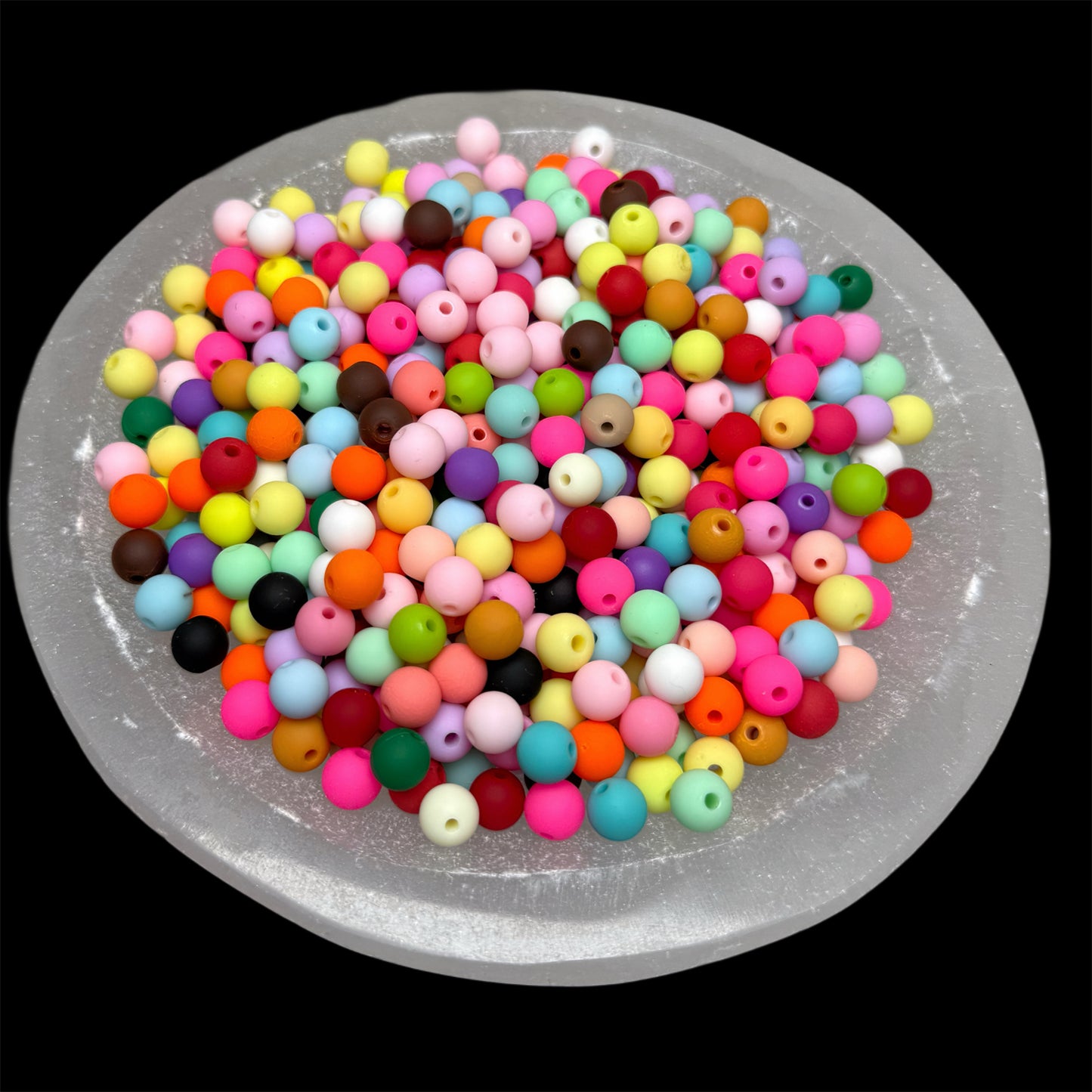 8mm Matte Acrylic Beads (NFP)