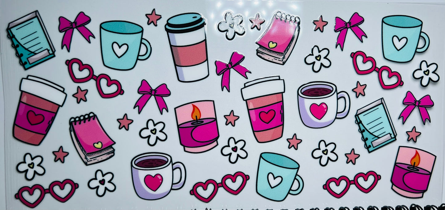 Drinks | UV DTF 16oz Wrap