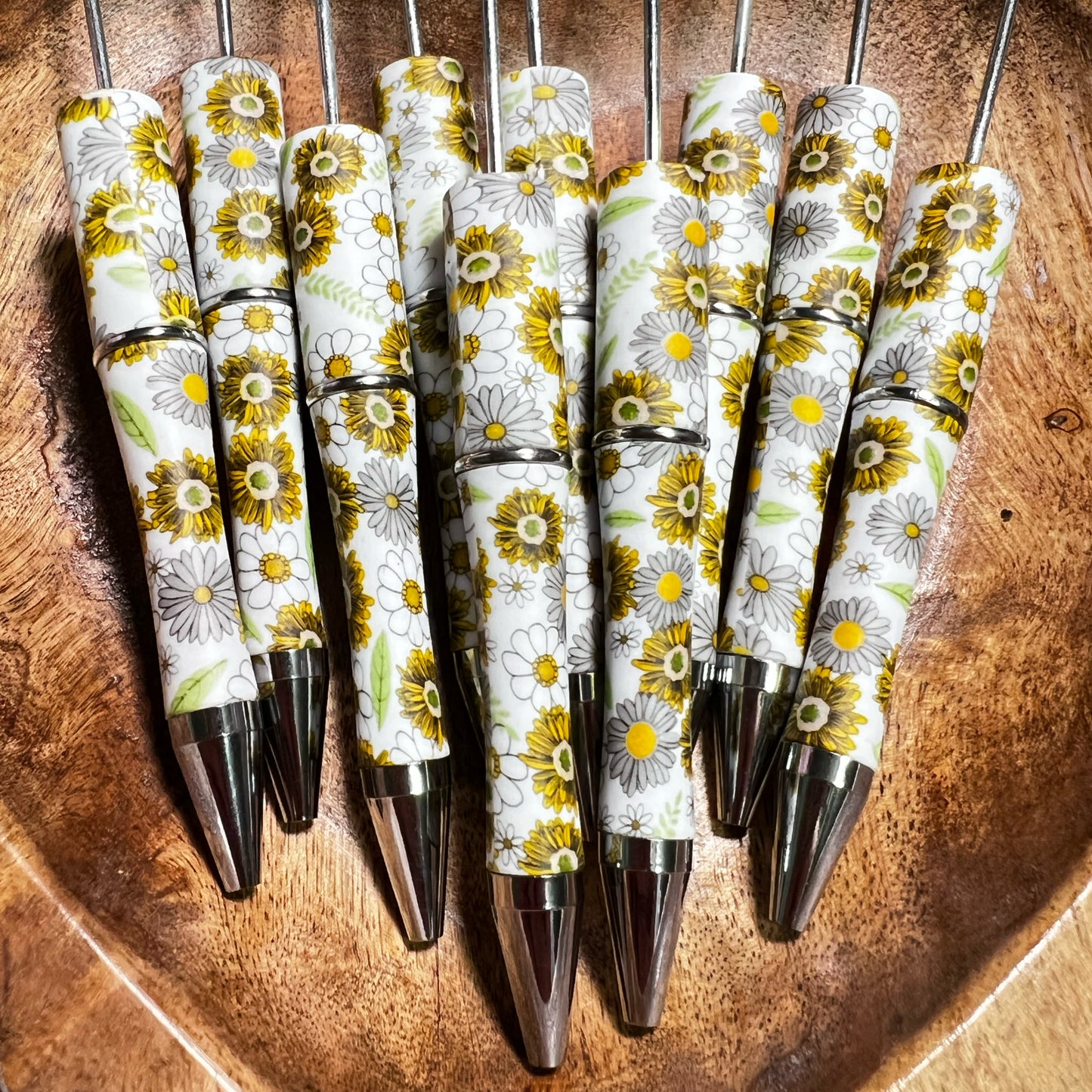 Sunflower Beadable Pens