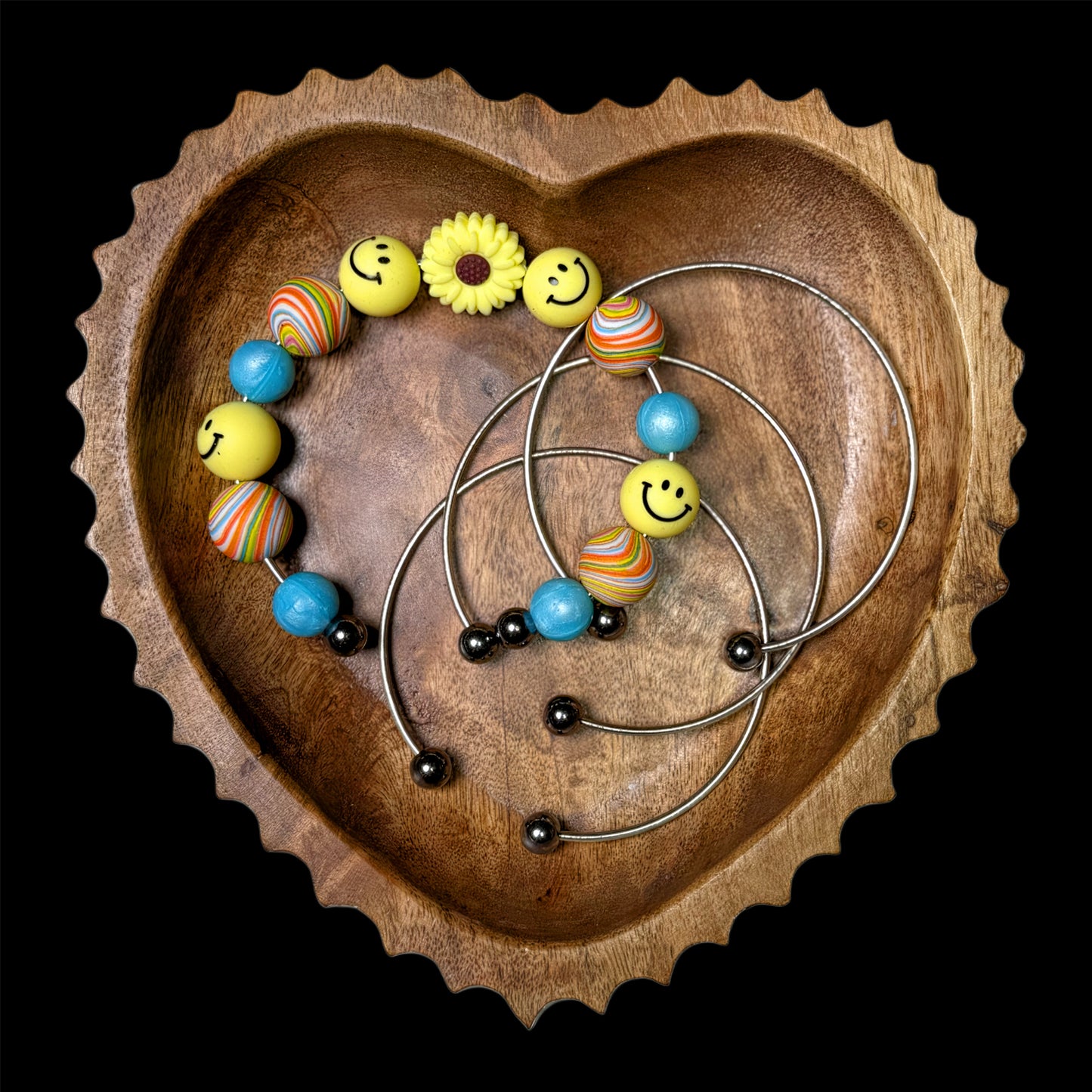 Bead-able Bangle Bracelet