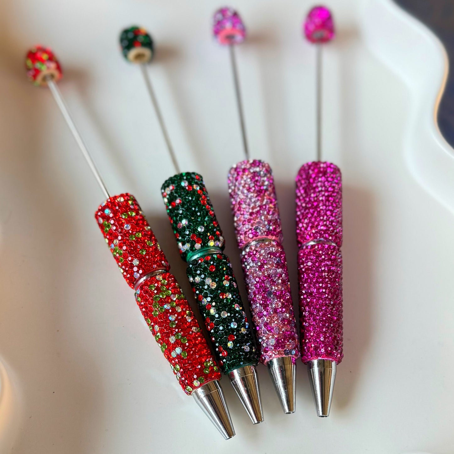 Fancy Rhinestone Bead-able Pens #11