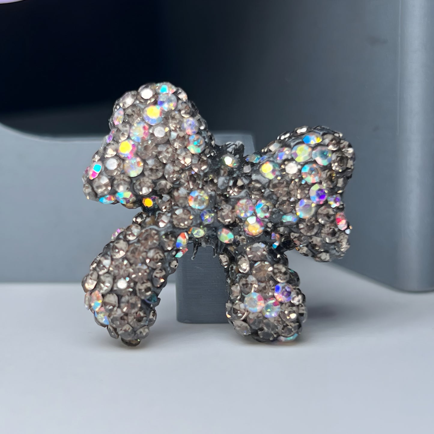 Bow Rhinestone Bead