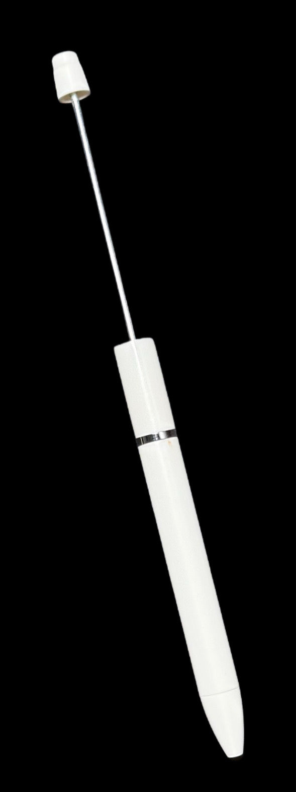 "White" Bead-able NEW Pen Design