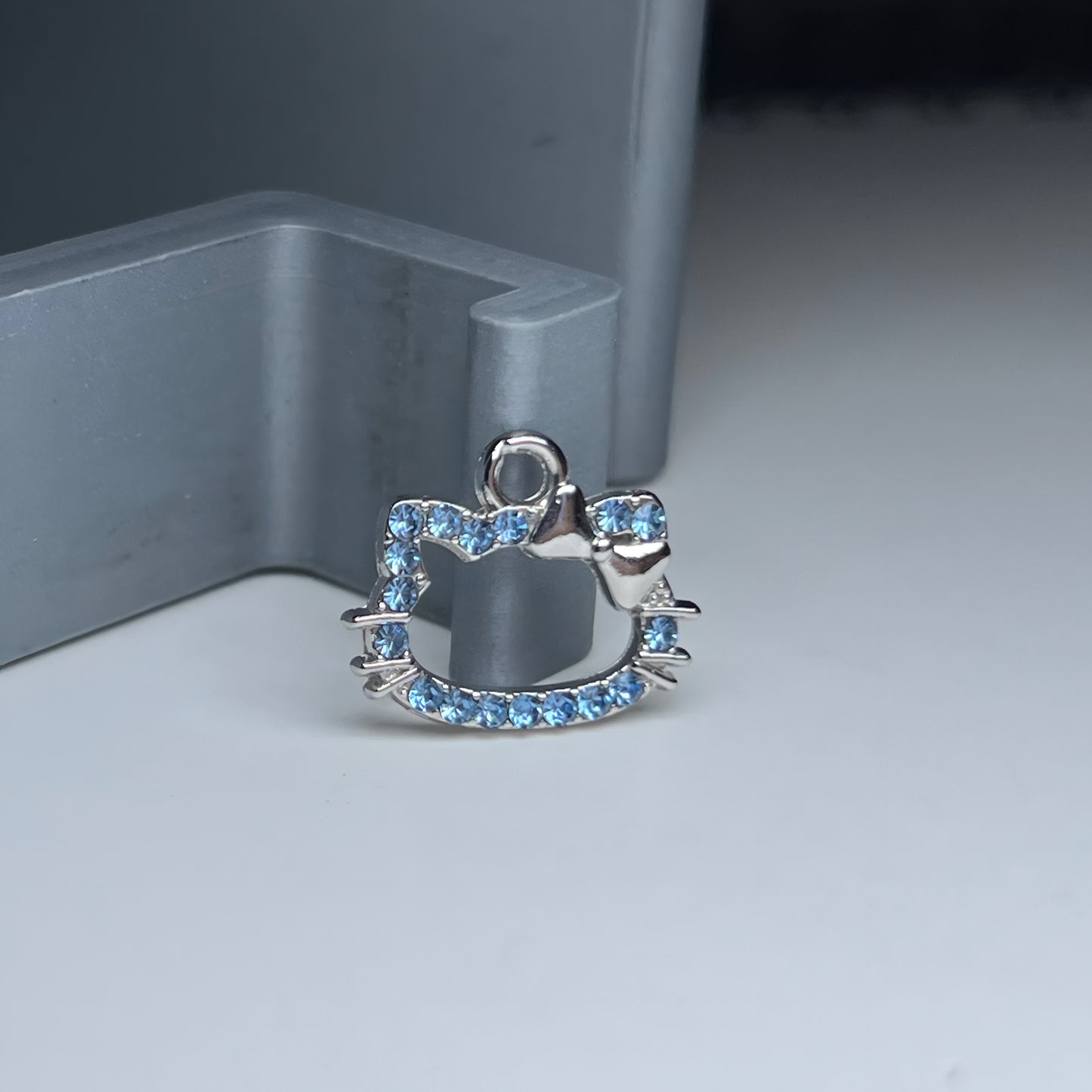Gold HK Rhinestone Head Charm