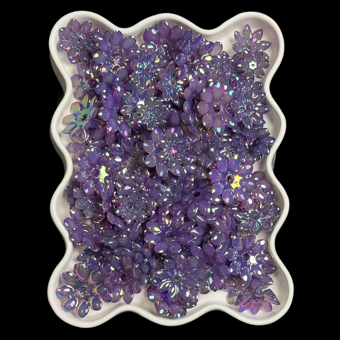 "UV Purple" Lotus Bead Set