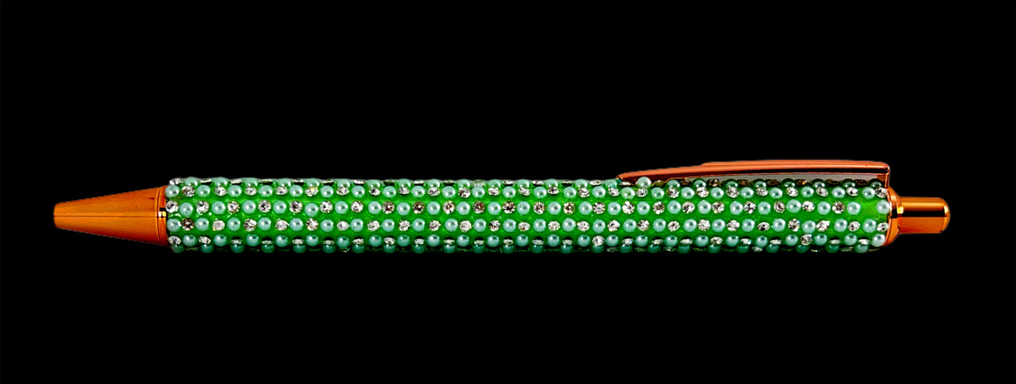 Pearl Rhinestone Pen