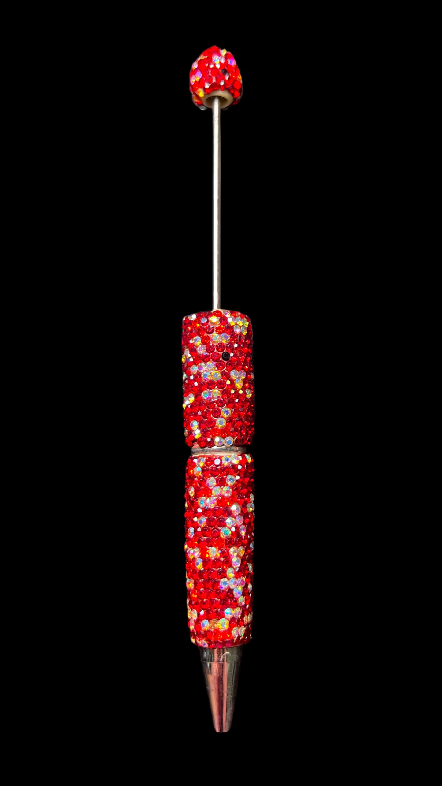 Fancy "AB" Rhinestone Bead-able Pens #1