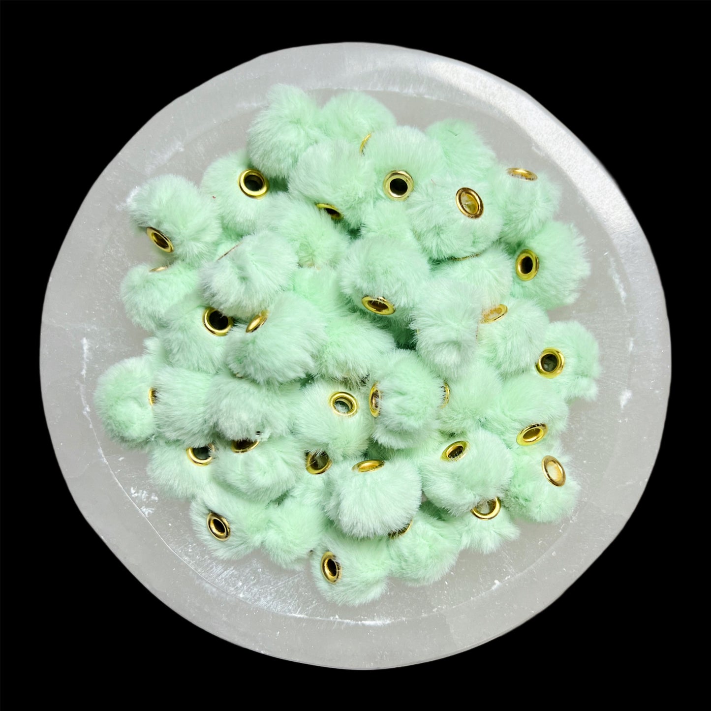 Fuzzy Spacer Beads
