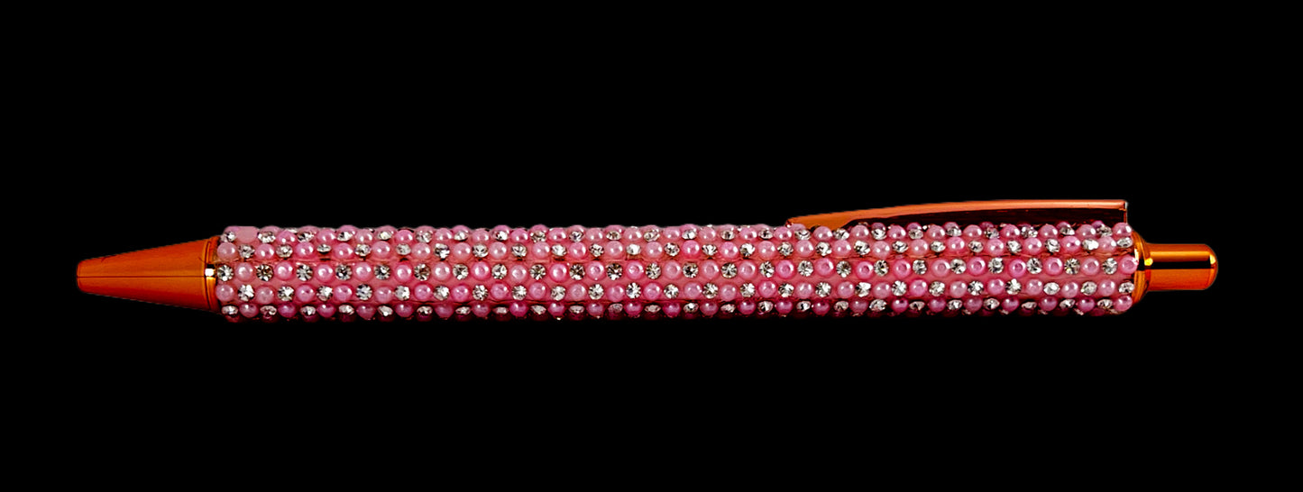 Pearl Rhinestone Pen
