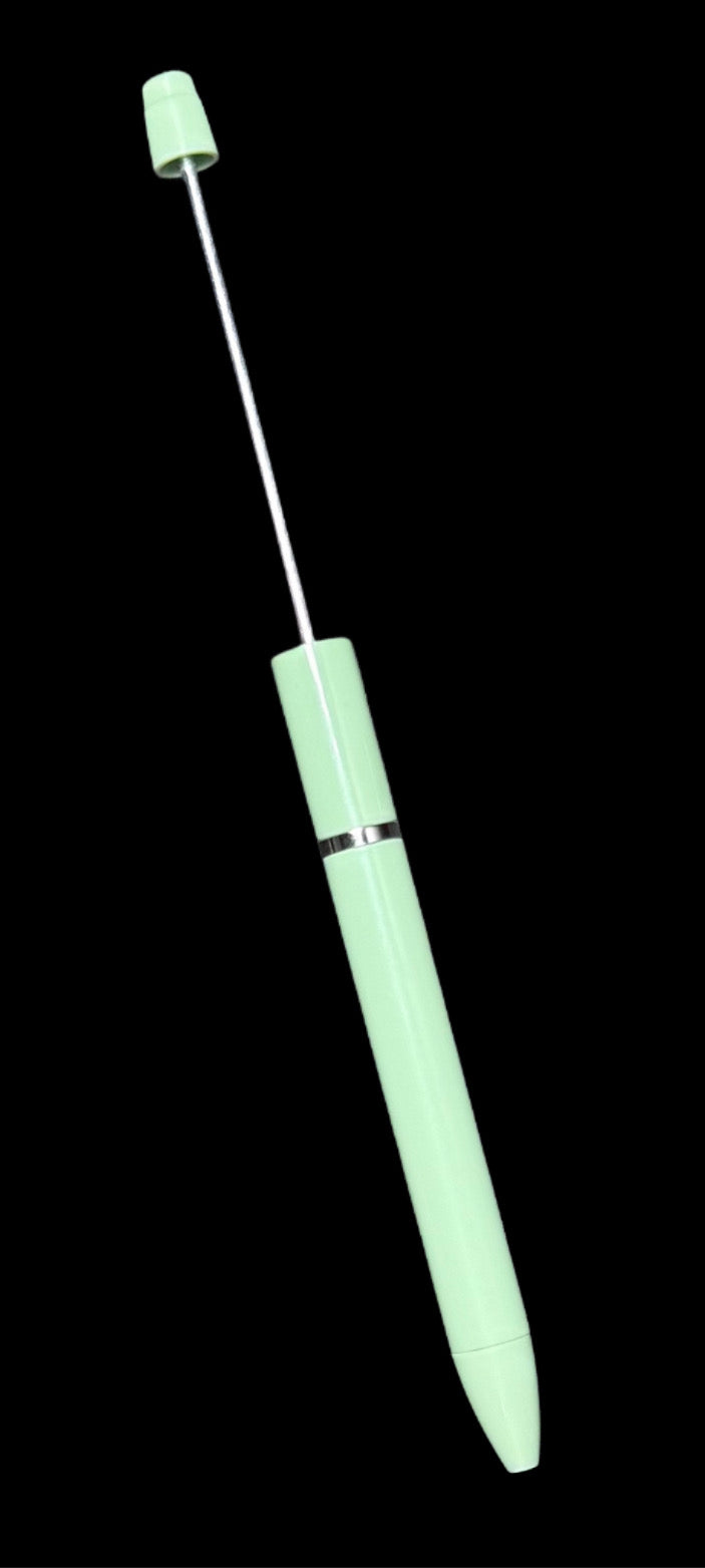 "Mint" Bead-able NEW Pen Design