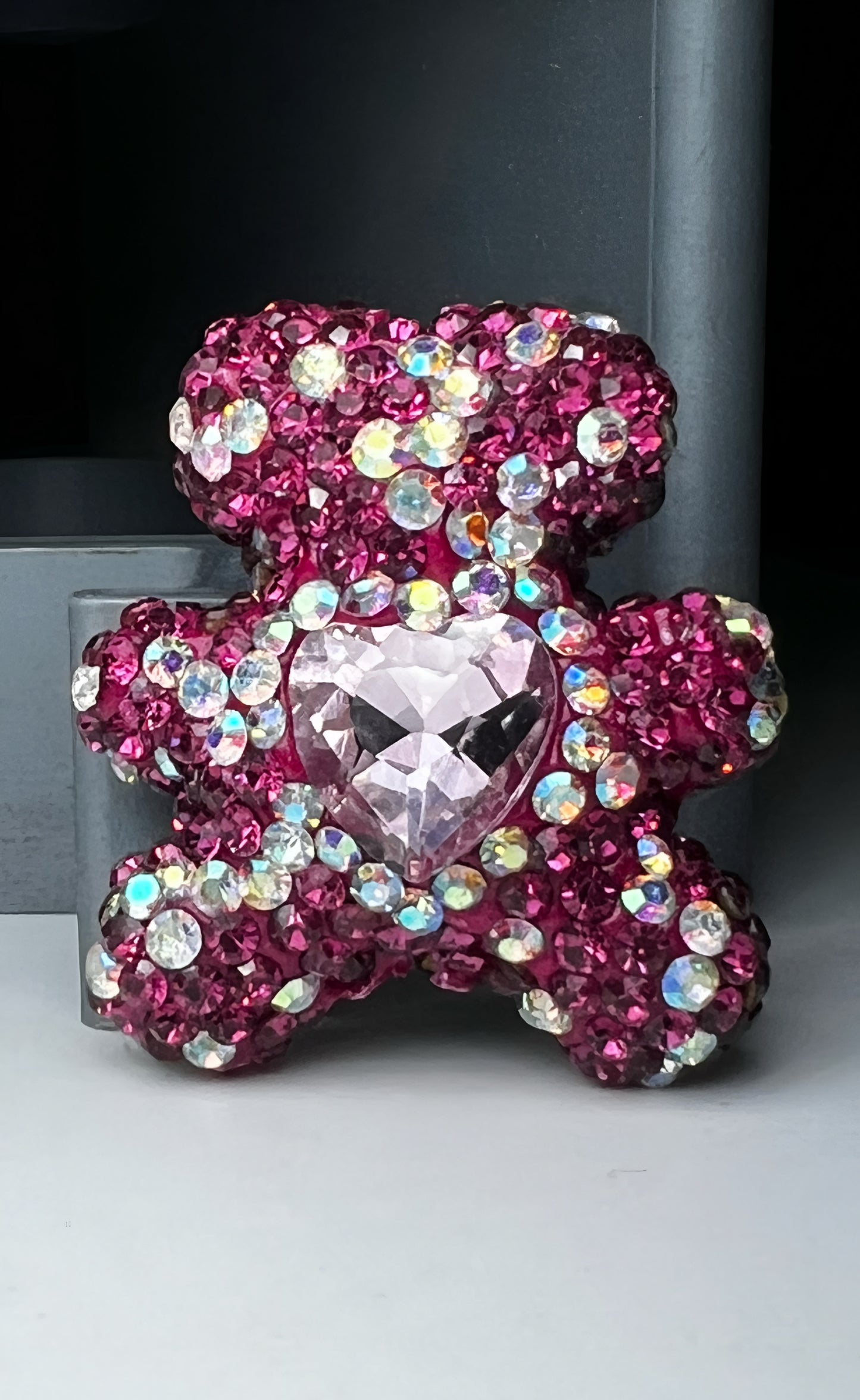 Teddy Bear Rhinestone Beads
