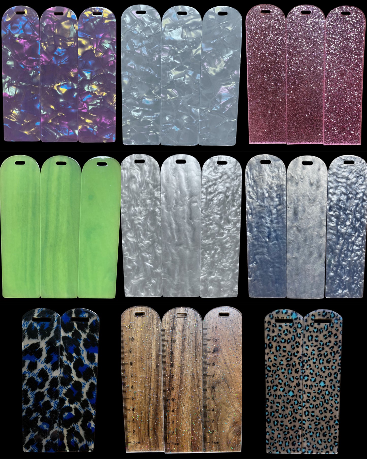 Bookmark Acrylic Blanks