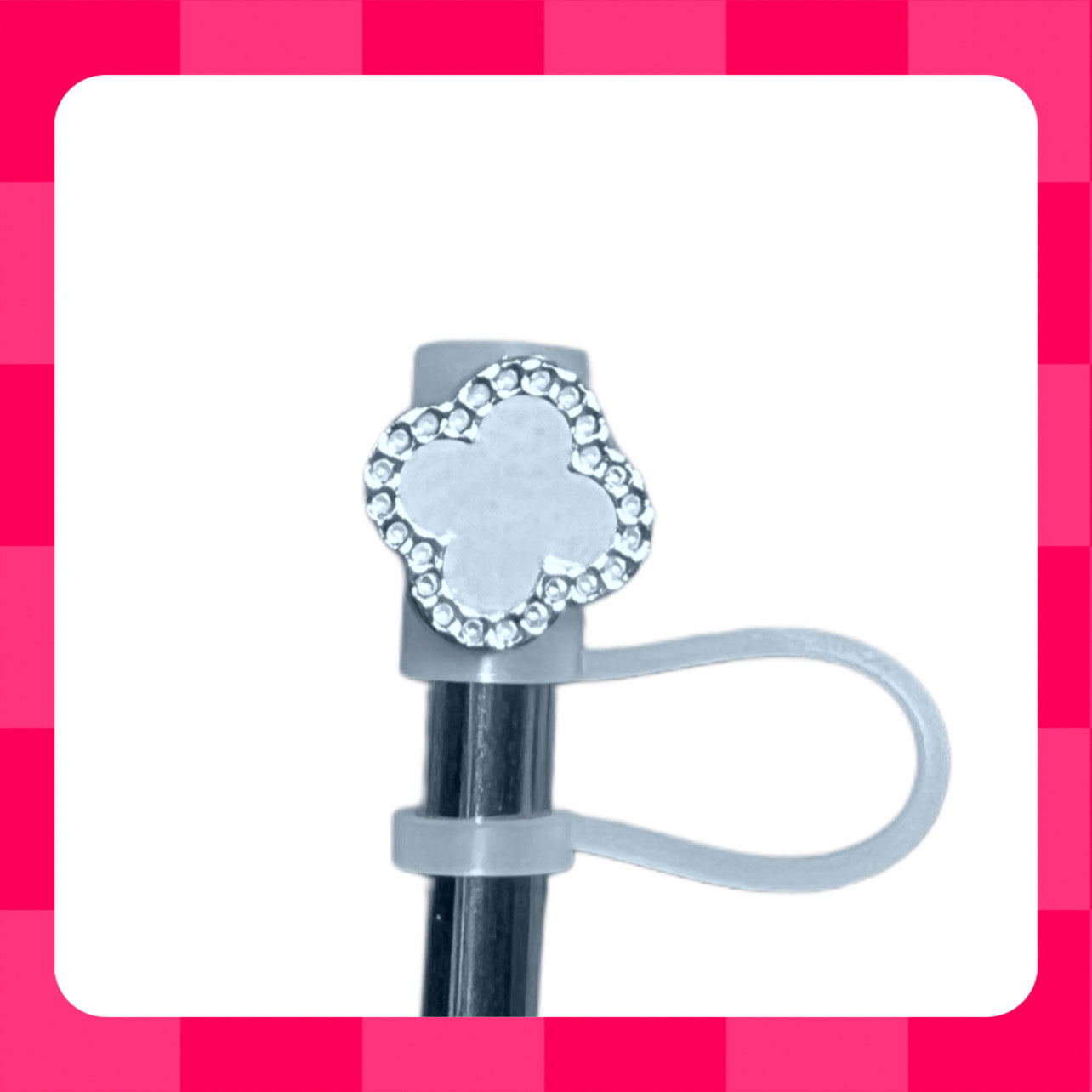 Rhinestone White Inspired