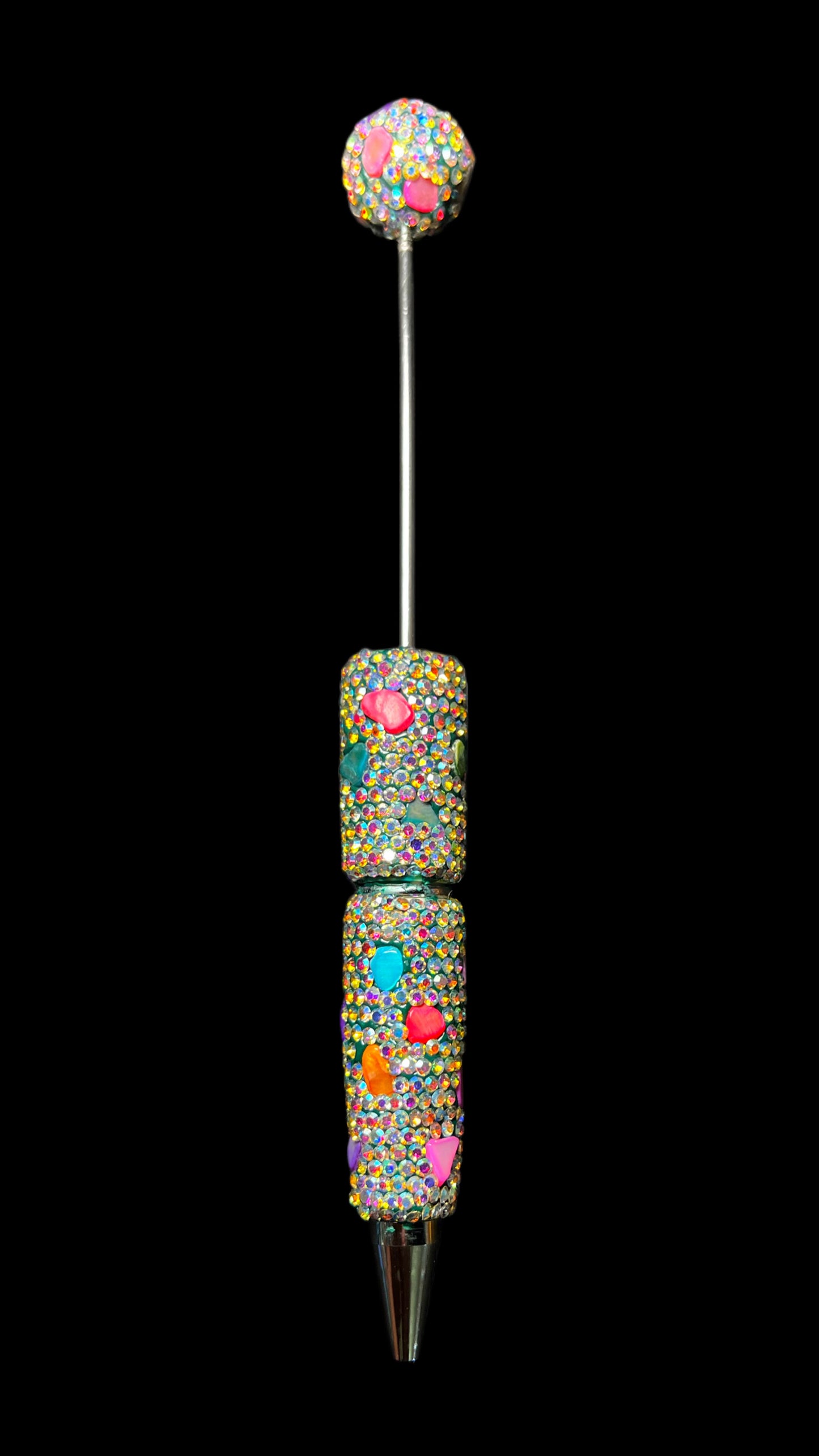 Fancy Stone Rhinestone Bead-able Pens