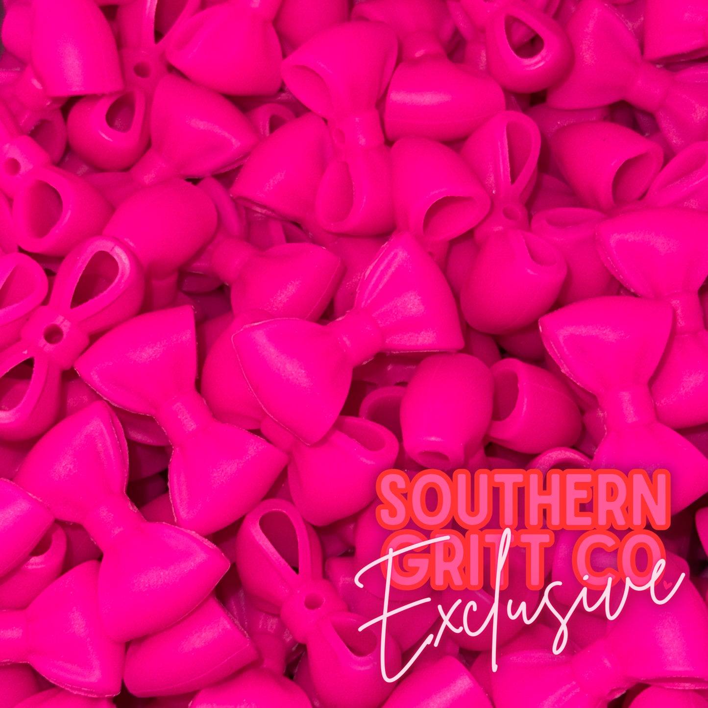 Hot Barb Pink 3D Flip Bow • SGC EXCLUSIVE Focal