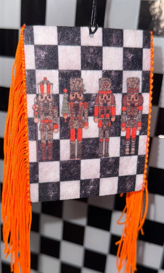 Nutcracker Vibe Felt Freshie