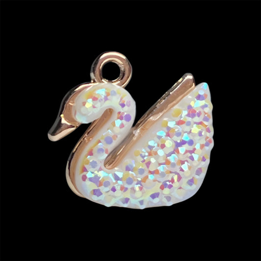 Gold White Swan