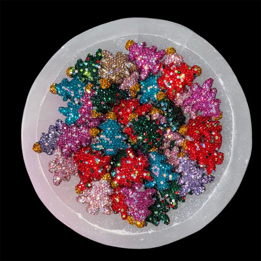 Christmas Tree Rhinestone Bead Mix