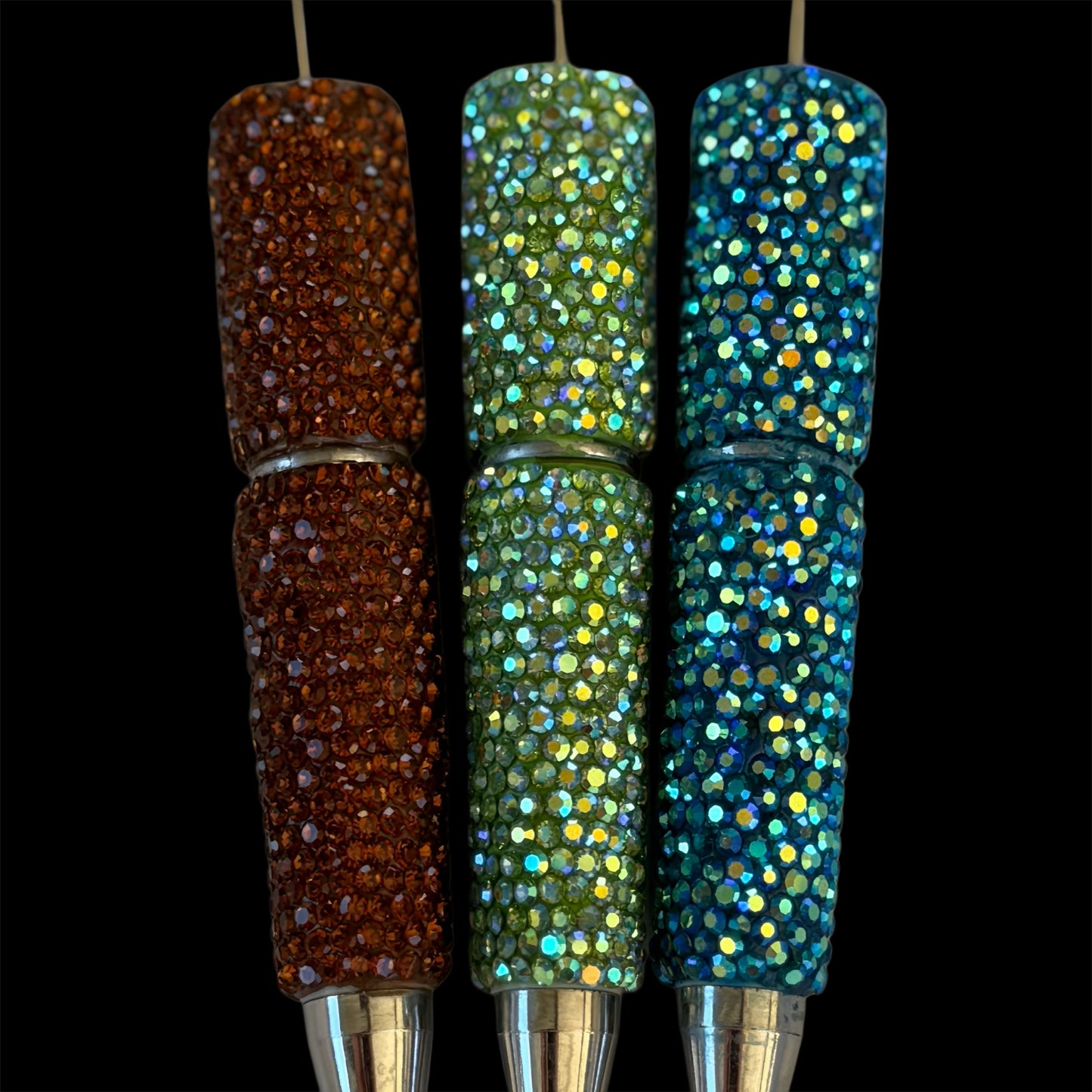 Fancy Rhinestone Bead-able Pens