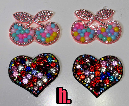 Patch Pack [ mini - beaded ] h. - 4ct