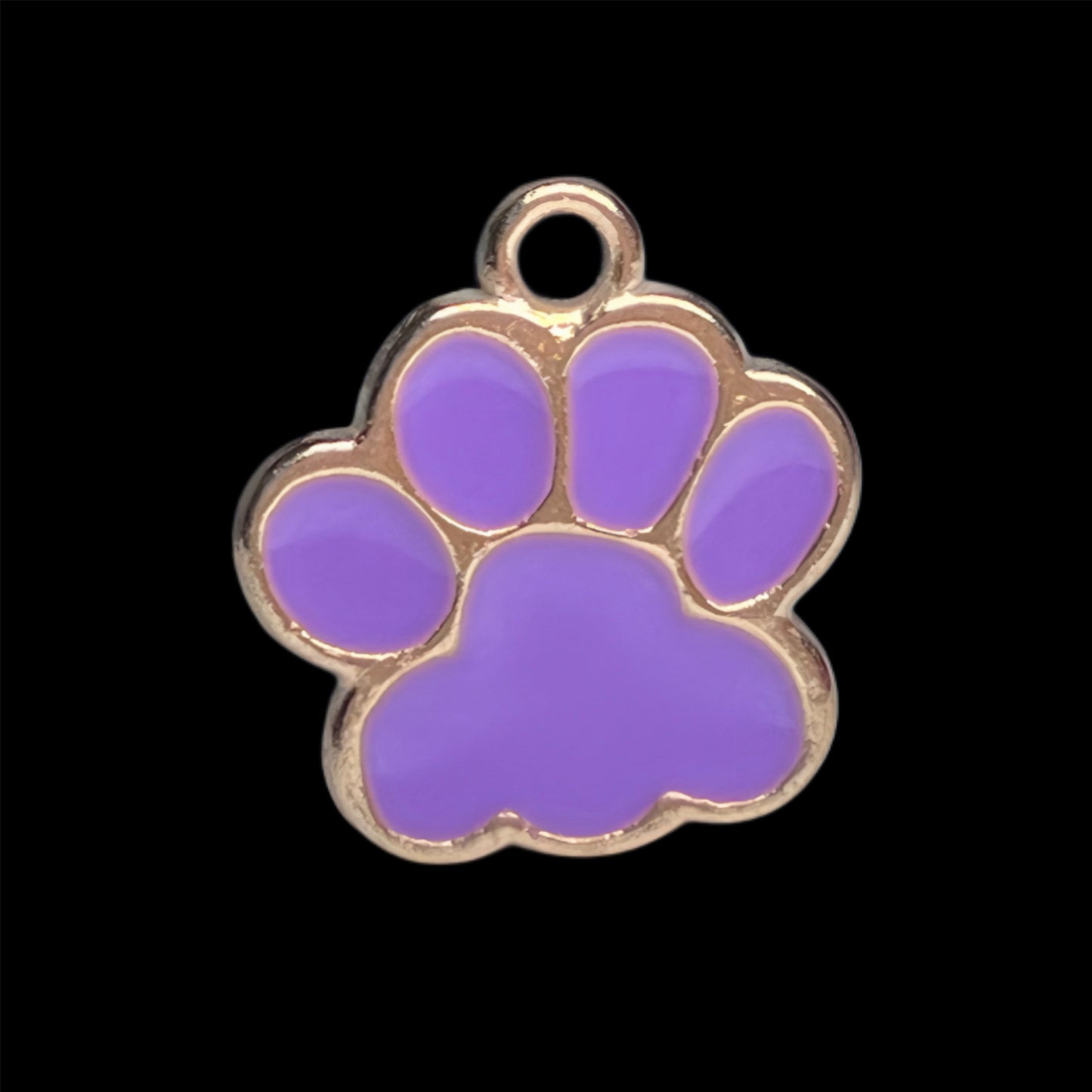 Gold Paw Charm