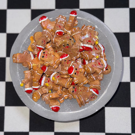 3D Gingerbread Acrylic Focal Mix